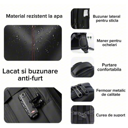 Rucsac Vidabil pentru calatorii cu avionul, MaskON™