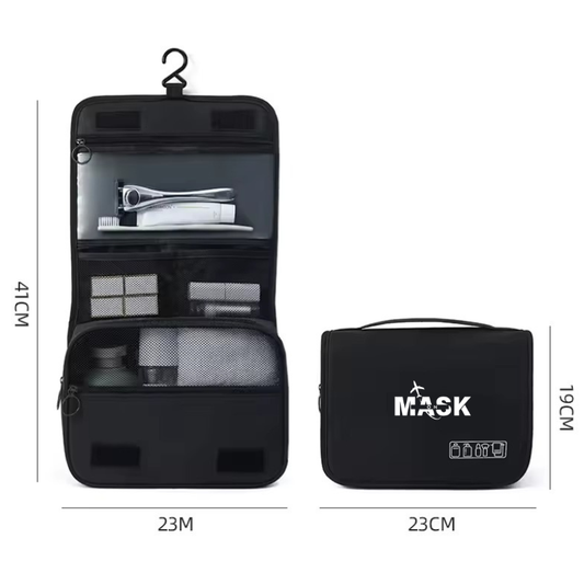 Organizator de cosmetice pentru calatorie MaskOn™